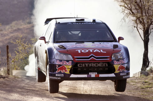 Loeb scores hat-trick